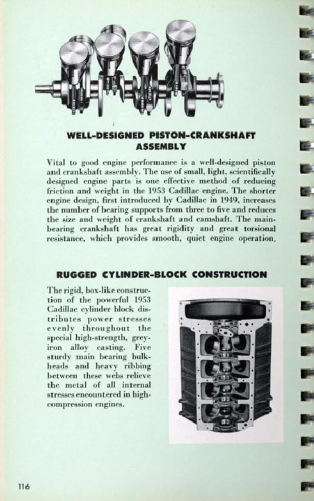 1953 Cadillac Salesmans Data Book Page 22